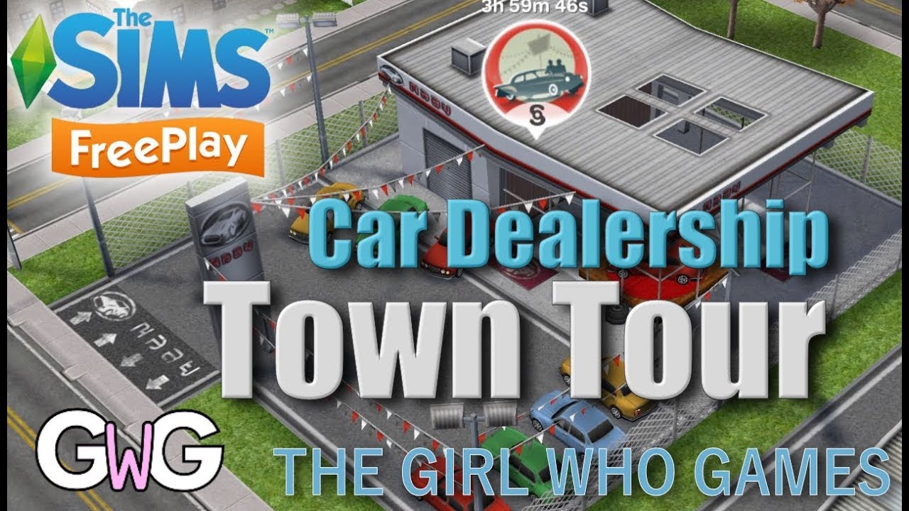 The Sims Freeplay- Car Dealership