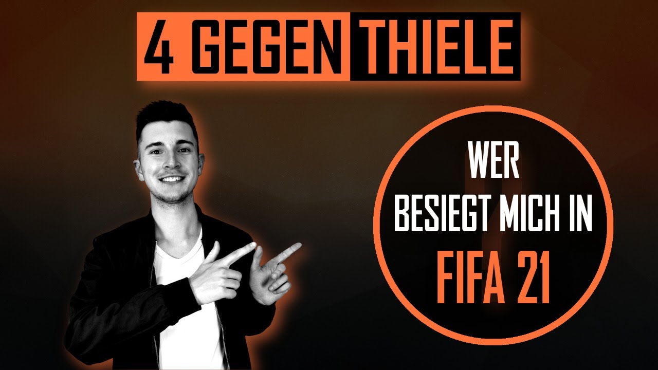 🟠 Ich besiege euch alle in FIFA 21! | 4 gegen Thiele!