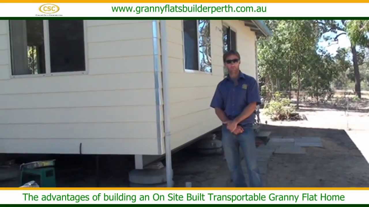 The advantages of building an On Site Built Transportable Granny Flat Home