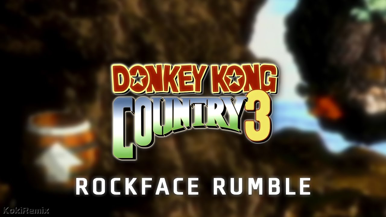 Donkey Kong Country 3 Rockface Rumble Remix