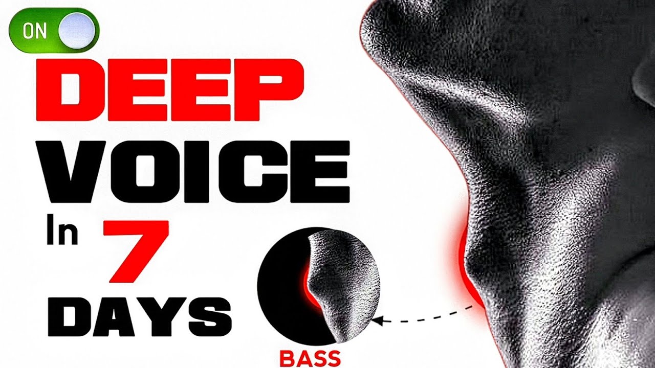 How to get Deep Voice Permanently | Proven Exercises | BE A MALE NOW 