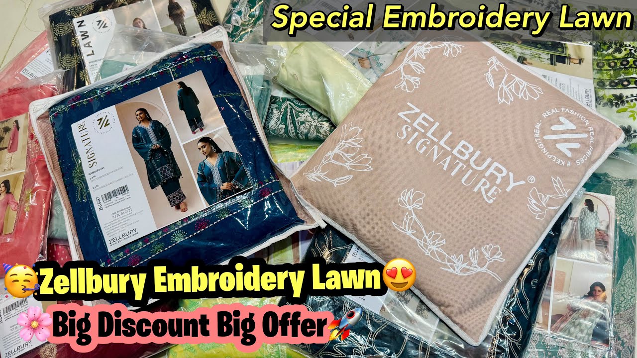 Zellbury Lawn Sale 2026 | Zellbury New Collection 2026 | Zellbury Wholesale