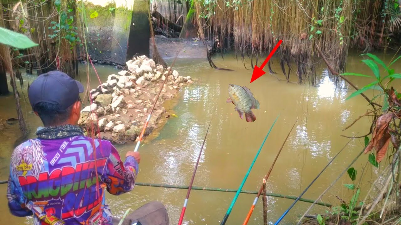 Mancing kali ini spot nya ngeri ngeri angker tapi Ternyata ❗❗❗ 😱