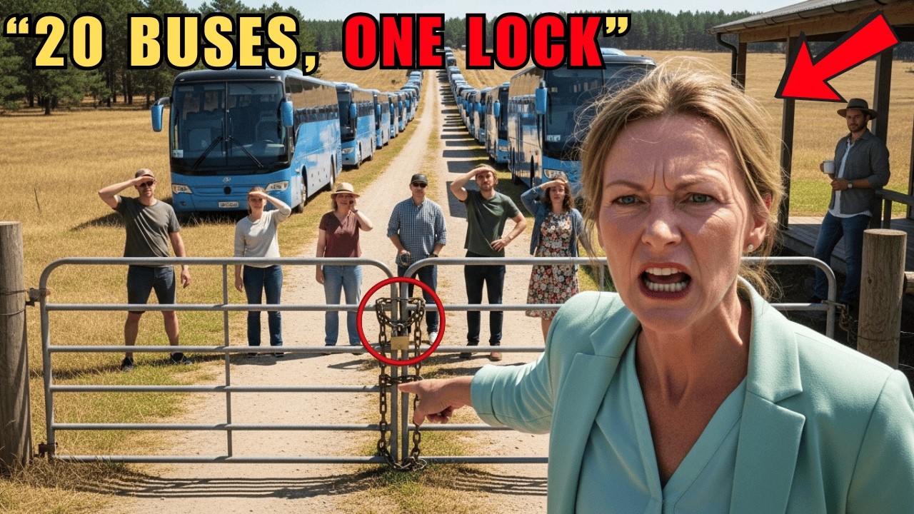 HOA Karen Sent 20 Tour Buses to My Private Land — I Locked the Gate and Let Them Scream for Hours