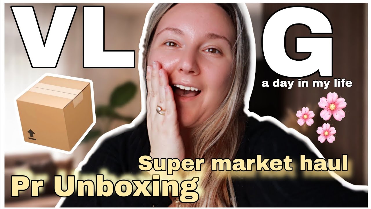Μια απλή μέρα στο νησί | Αρρωστήσαμε | PR unboxing & supermarket haul 🛍 