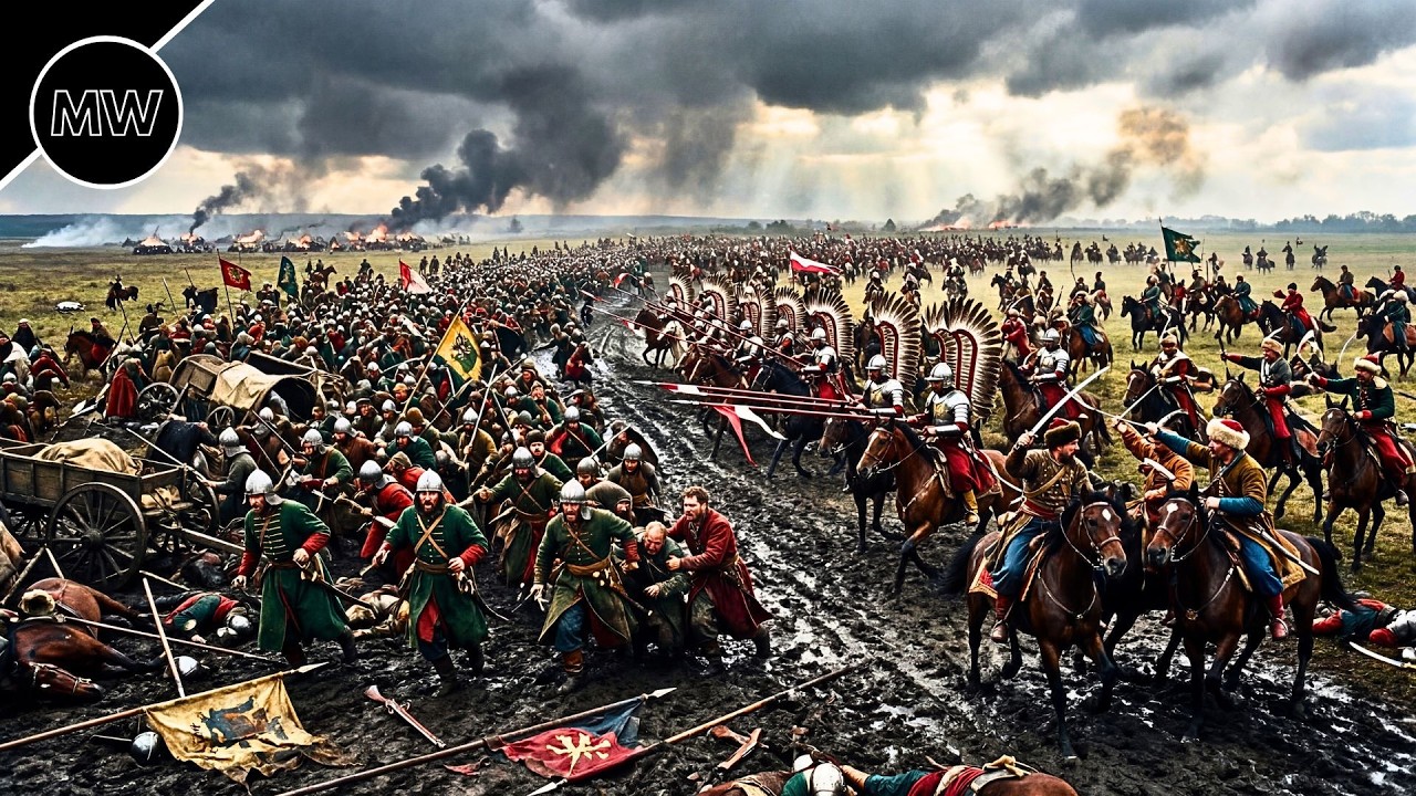 KONOTOP 1659: NAJWIĘKSZA RZEŹ w historii Rusi! Jak Polacy i Kozacy ZMIAŻDŻYŁY 50 000 wrogów