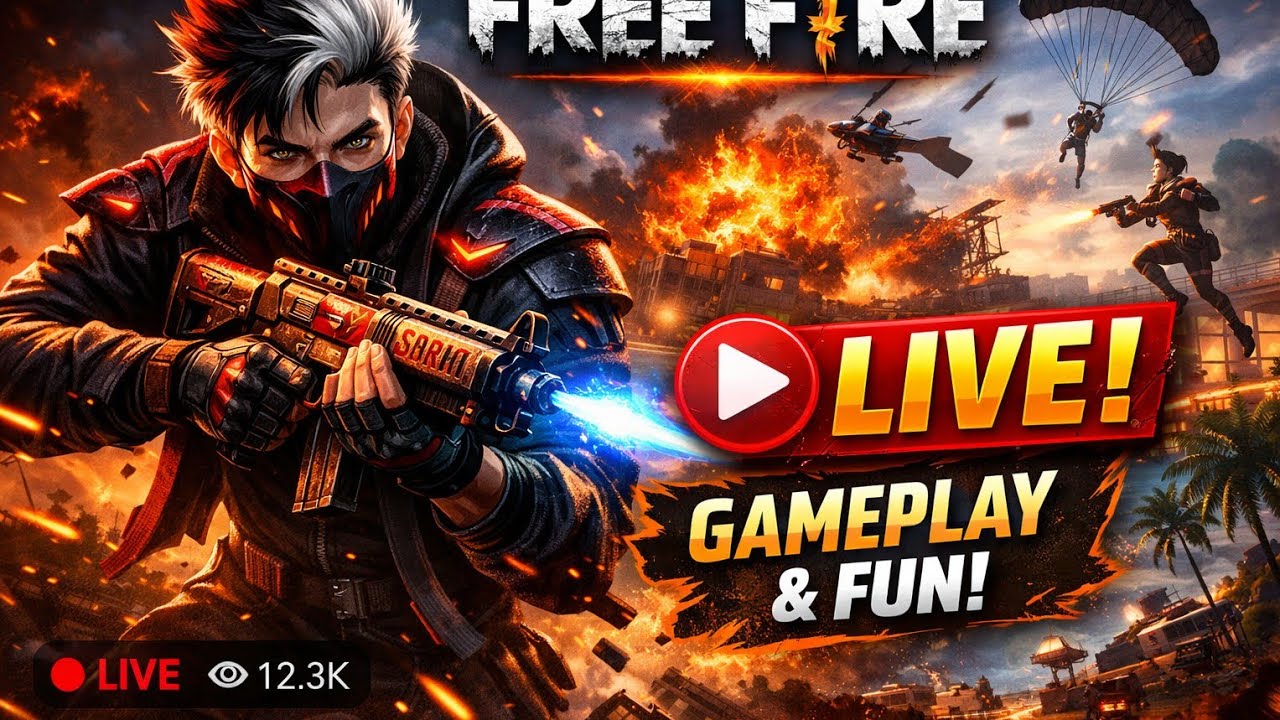 gaming boy ff is live!