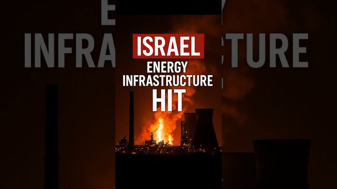 💥Iran Hits Israel’s Energy Core | Oil Refineries, Gas Pipelines Shut Down 