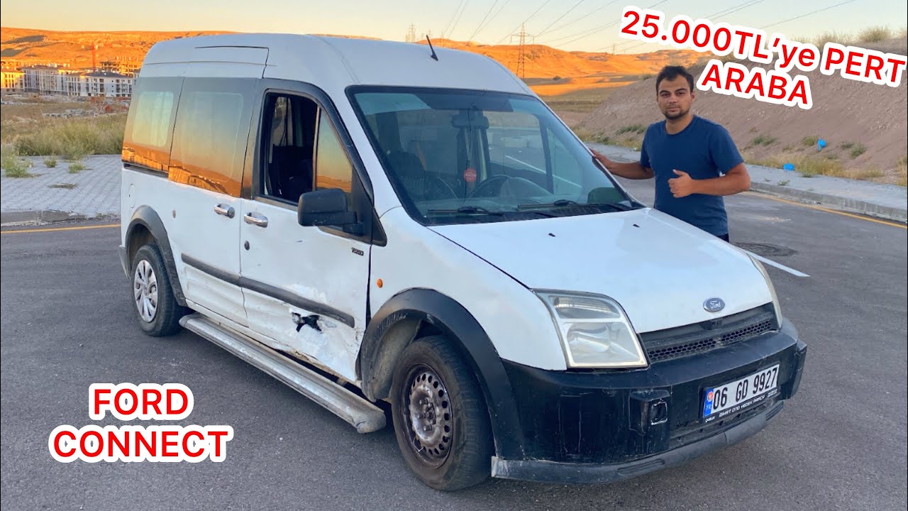 25.000TL’ye PERT KAYITLI ARABA ALDIM (FORD CONNECT)