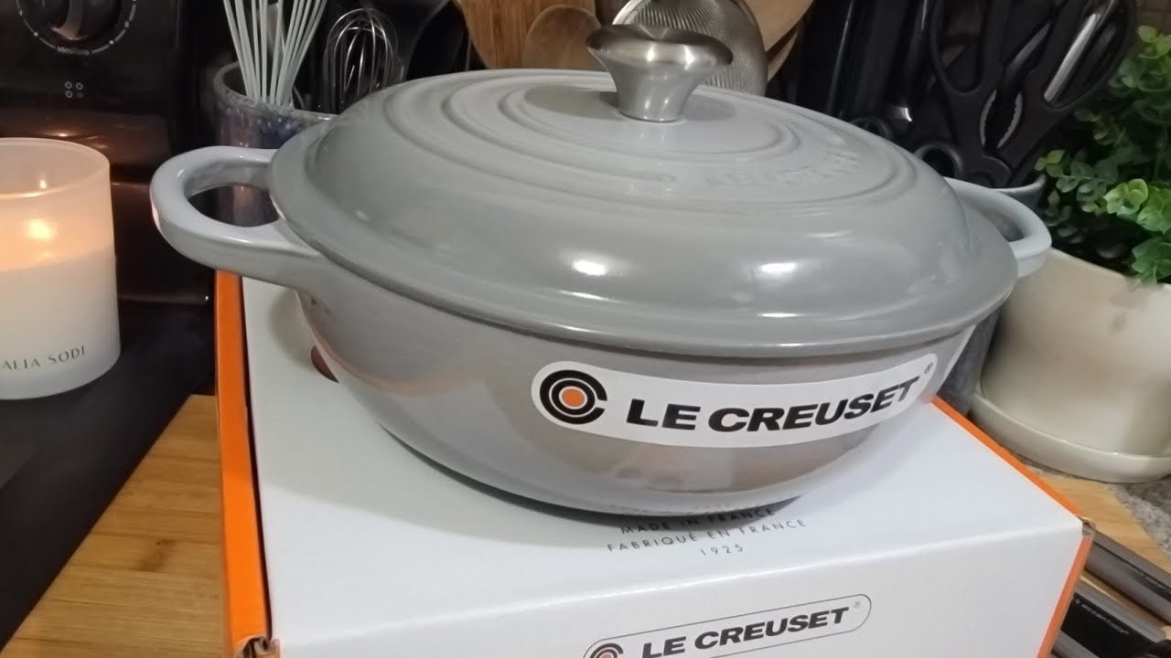 Французская духовка Le Creuset объёмом 2,5 кварты (распаковка)