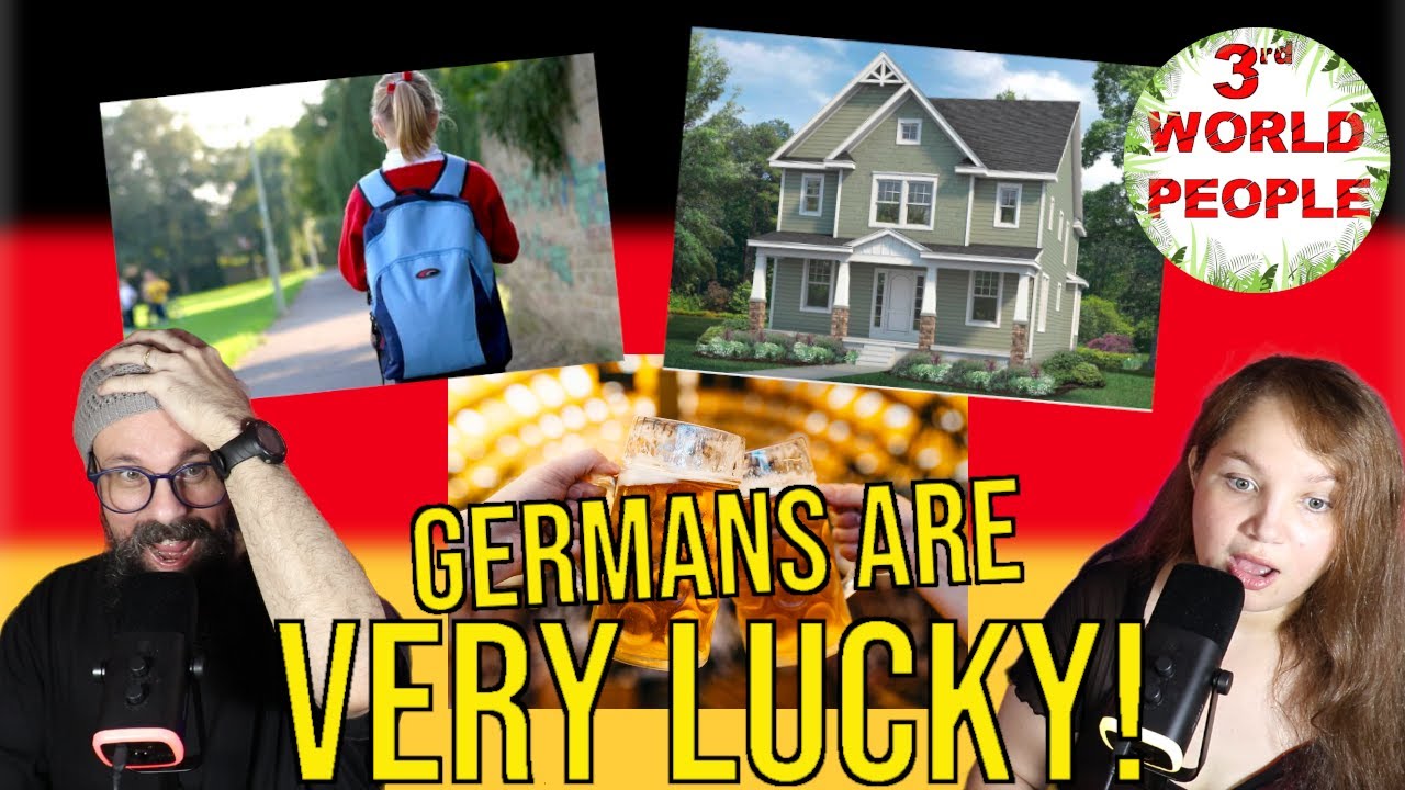 3rd WORLD PEOPLE PEOPLE REACT: 8 UNDERRATED THINGS ABOUT LIFE IN GERMANY | GERMANY REACTION