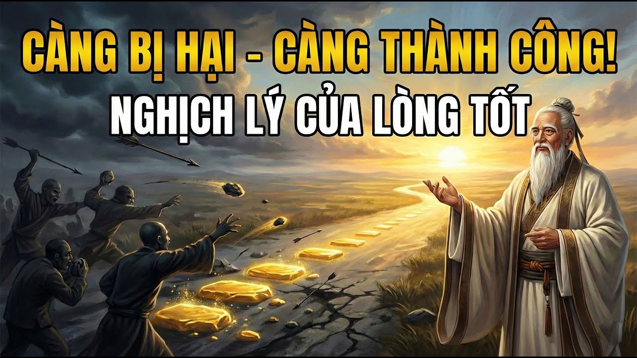 CỔ NHÂN DẠY: Tại sao càng bị tiểu nhân hãm hại, đường công danh lại càng rộng mở? | Triết Lý Sống