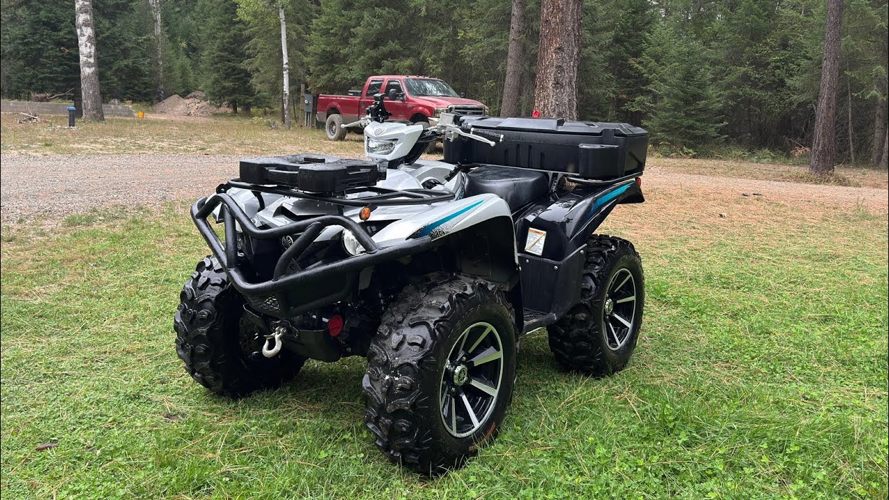 ОБЗОР Yamaha Grizzly 2024 года с пробегом 4500 миль! СДЕЛАН НА ВЕЧНОСТЬ?