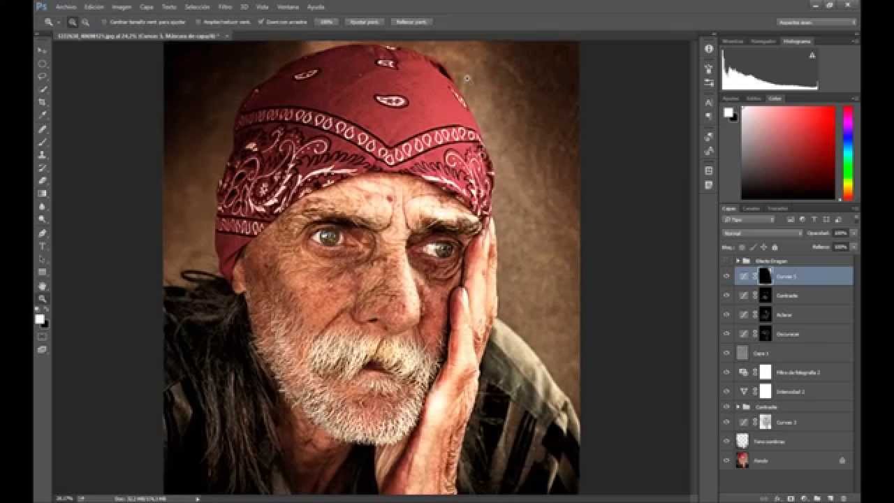 Tutorial Photoshop: El efecto Dragan.