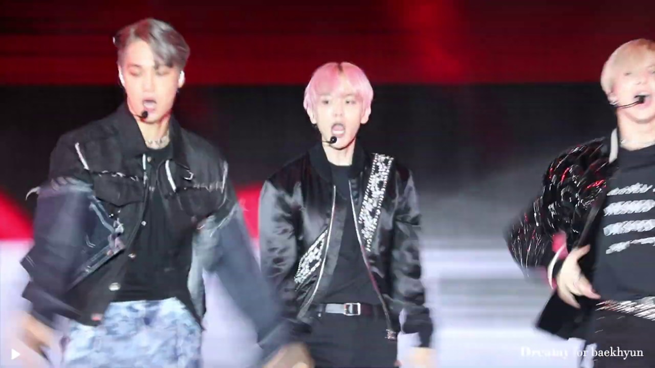 20191006 SuperM - Super car 백현 Baekhyun focus 4k fancam