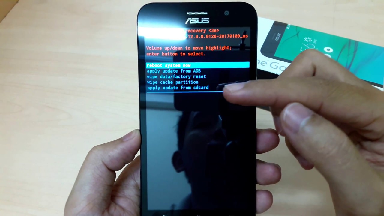Hard Reset ASUS Zenfone 2 GO ZB500KG