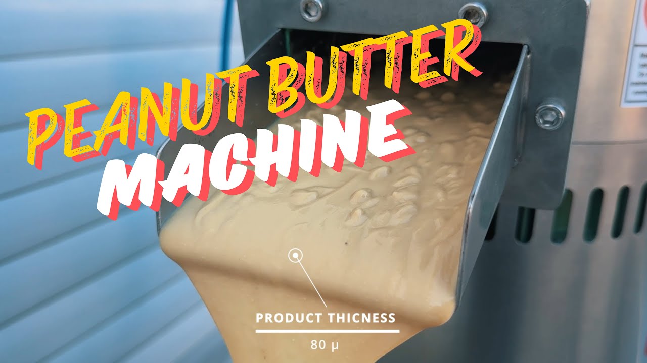 EVRO 75-APP PIN MILL NUT BUTTER MACHINES #peanutbutter #pistachio #dubaichocolate