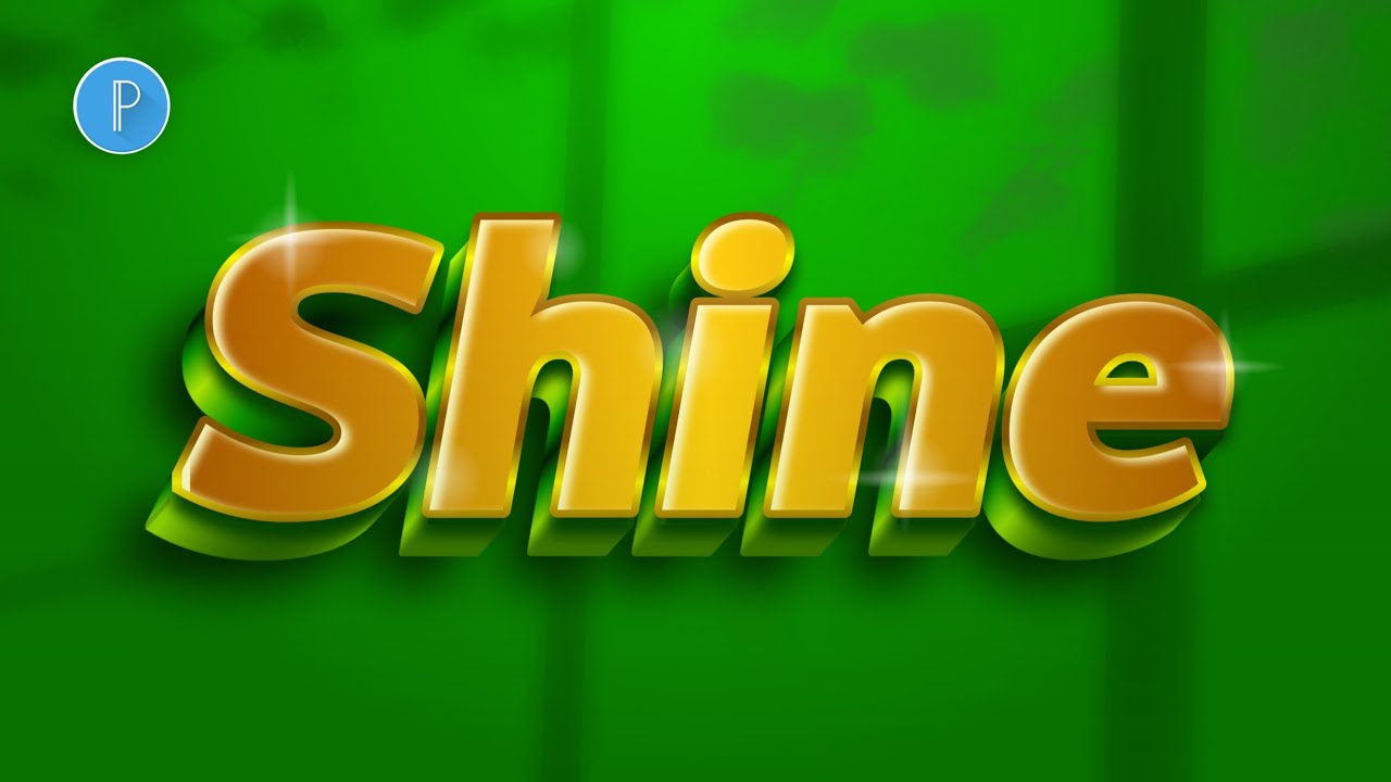 Crazy Golden 3D text effect tutorial on pixellab smartphone | 100% Editable 💥