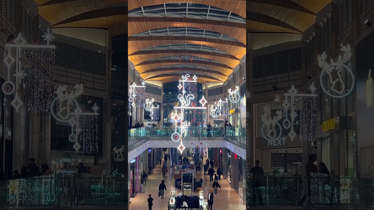 Leicester Highcross festive times on the last weekend before Christmas 🎄🛍️