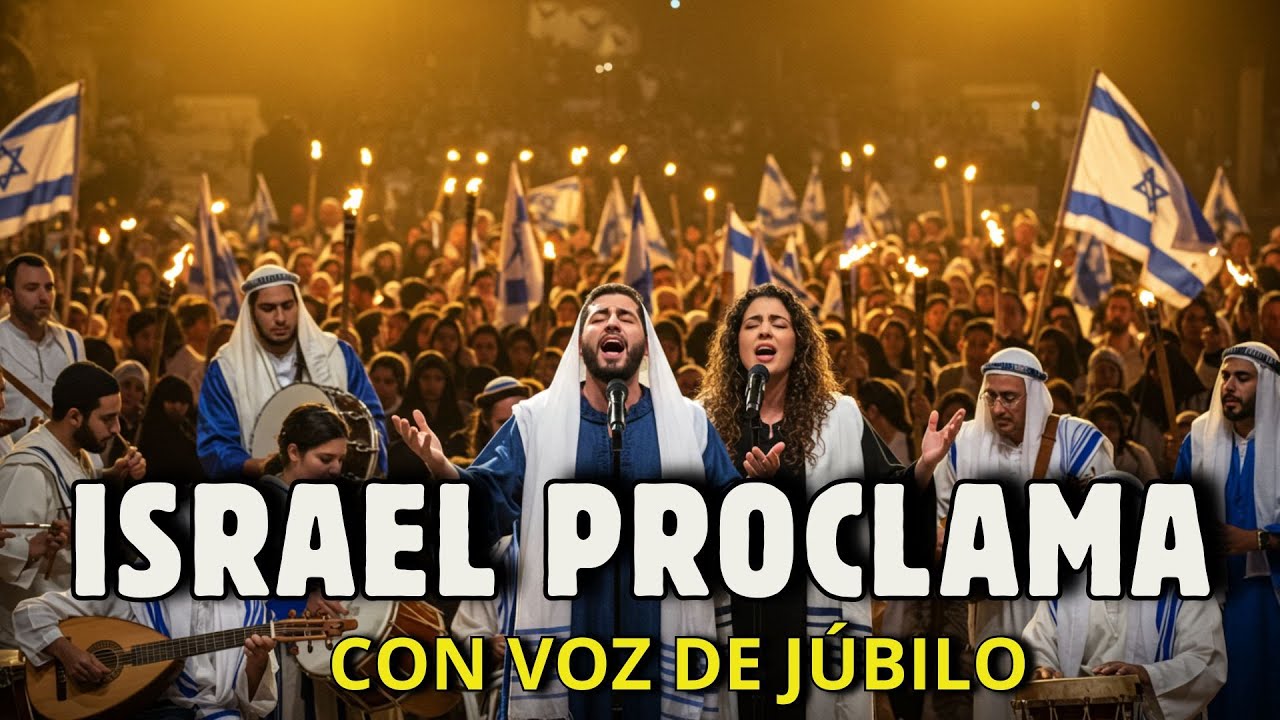 Israel Proclama con VOZ de Júbilo | ¡Alabanza al Elohim de Abraham, Isaac y Jacob!