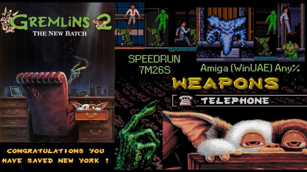 Gremlins II: The New Batch (Amiga Any%) 7m26s