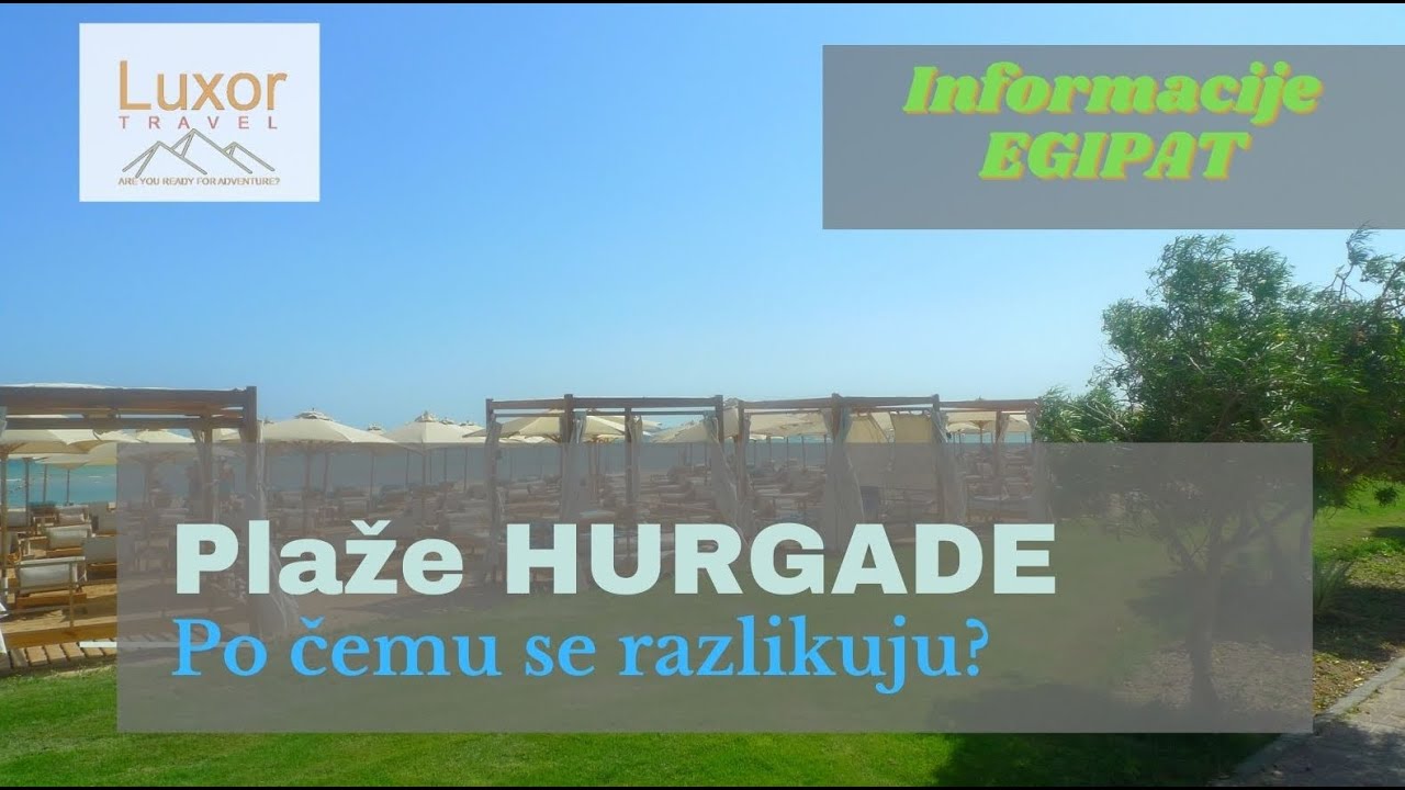 Kakve su plaže u Hurgadi? 1 DEO - EGIPAT