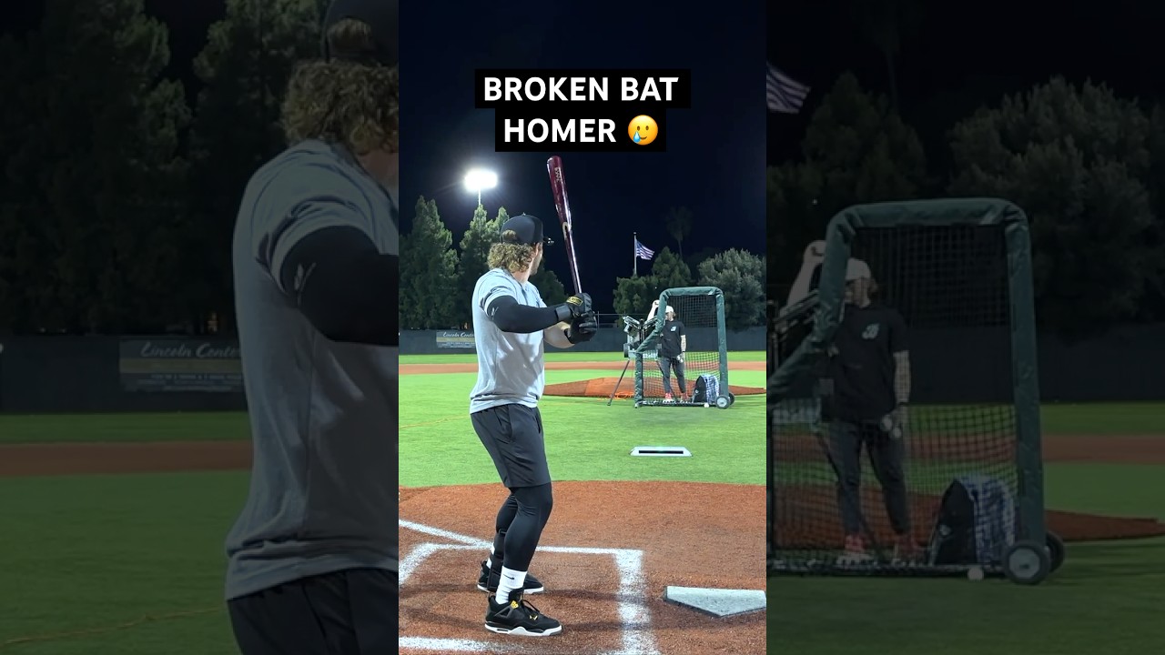 BROKEN BAT HOME RUN