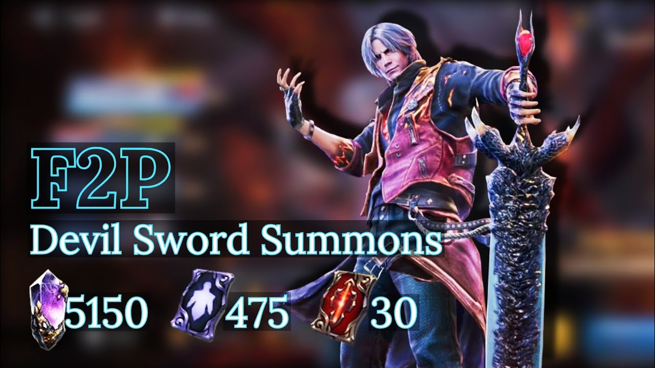 DEVIL SWORD Summons For EX 4* Let's Find Out | Devil May Cry: Peak of Combat DMC POC | The KiLLeR.
