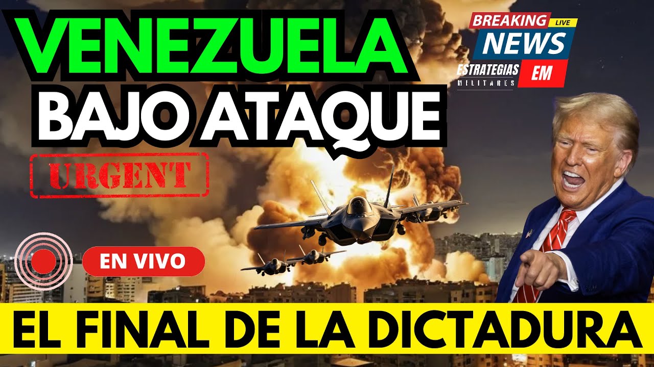 🚨 NOTICIAS VENEZUELA ESTADOS UNIDOS CAPTURA A NICOL&Aacute;S MADURO