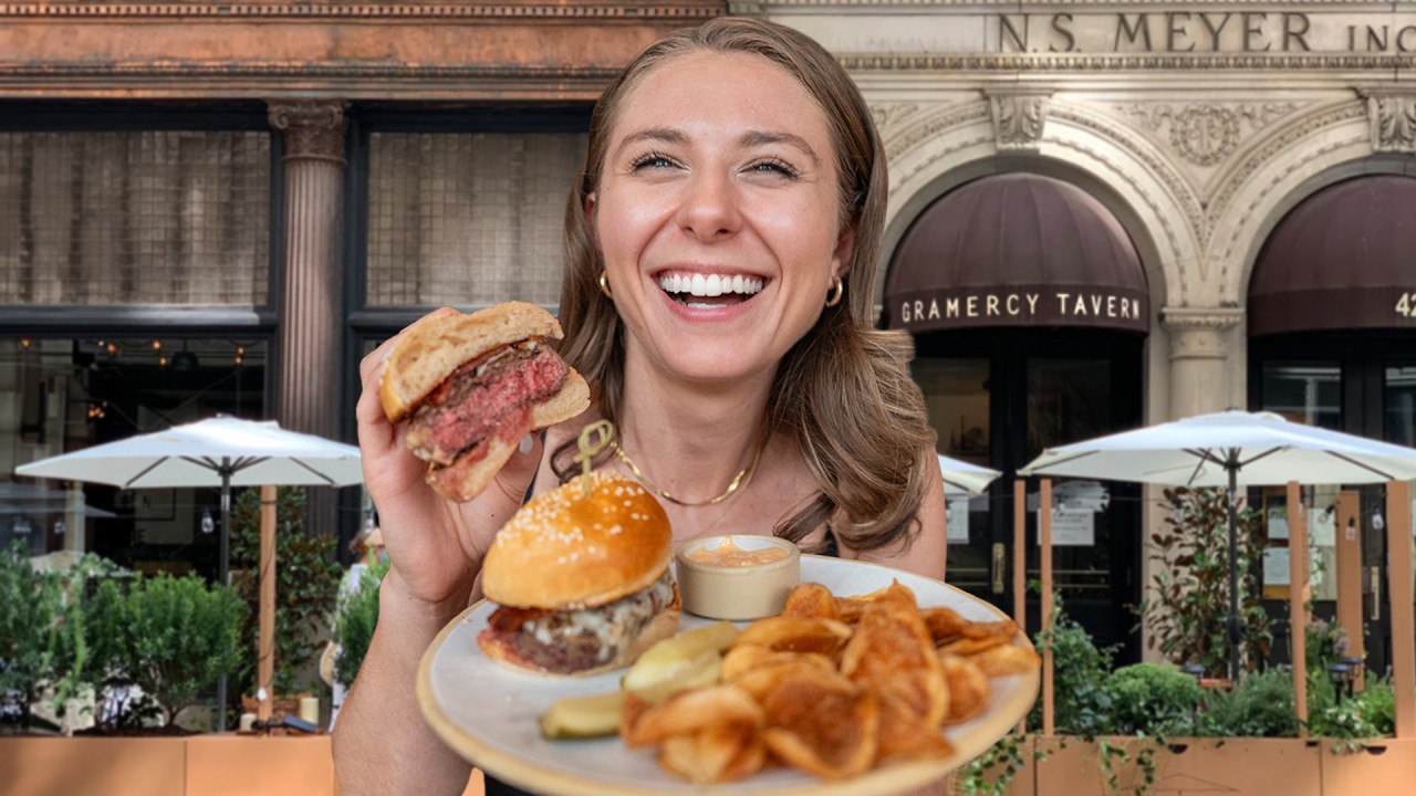 A Michelin-Starred Burger From the Founder of Shake Shack!? | Gramercy Tavern