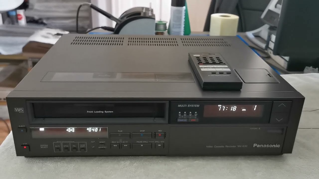 VHS Panasonic NV-630PX
