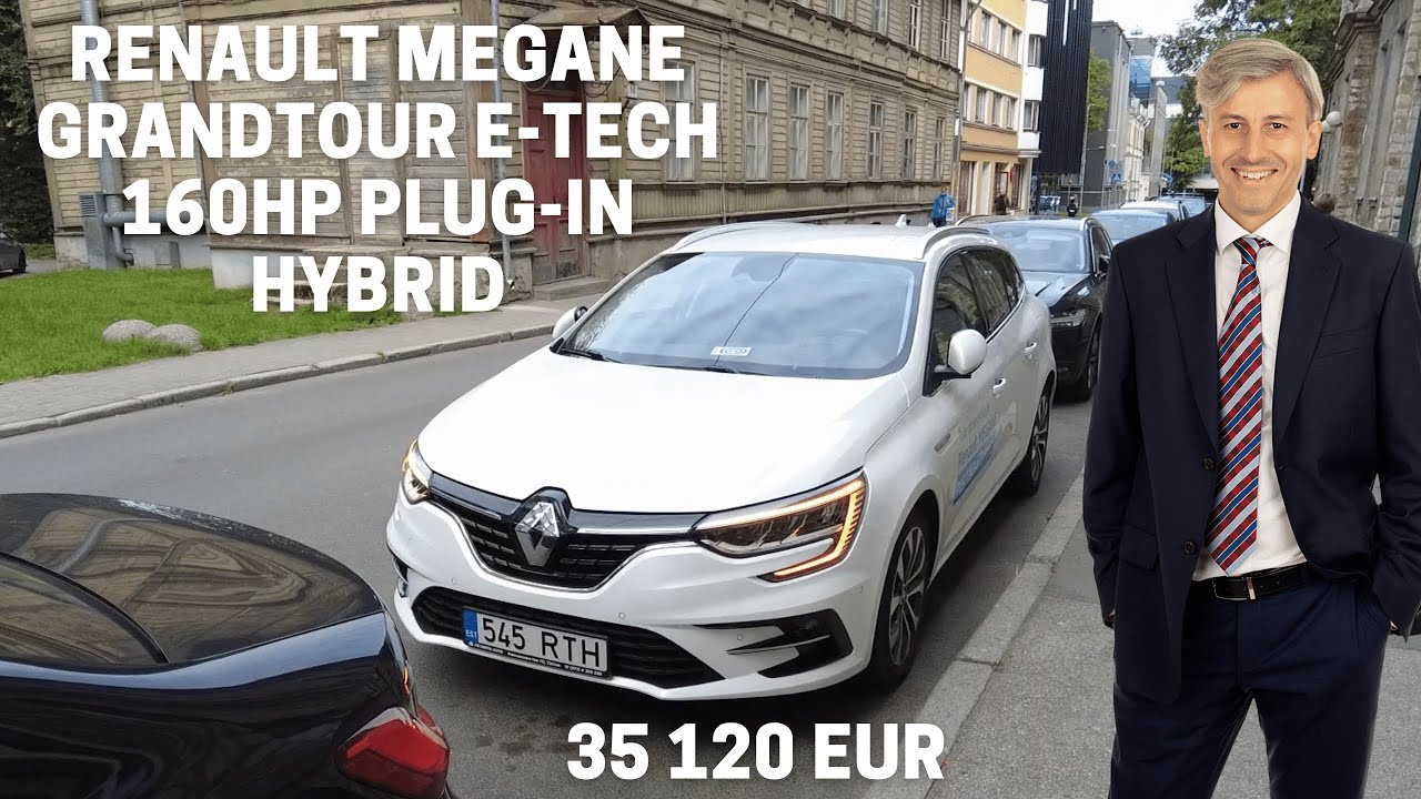 Renault Megane Grandtour Intens e-tech 160hp plug-in hybrid review in Tallinn