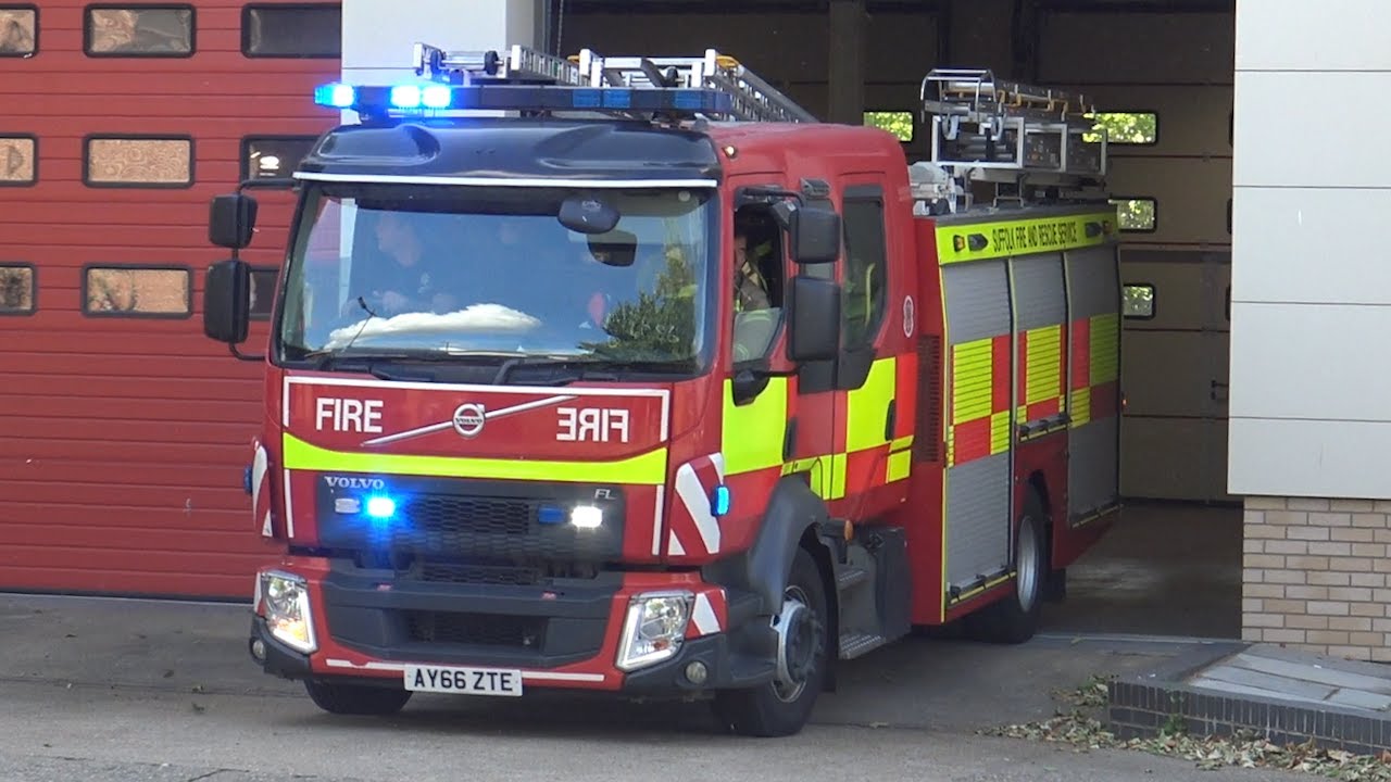 Princes Street Reserve First Pump Turnout | Suffolk Fire & Rescue Service