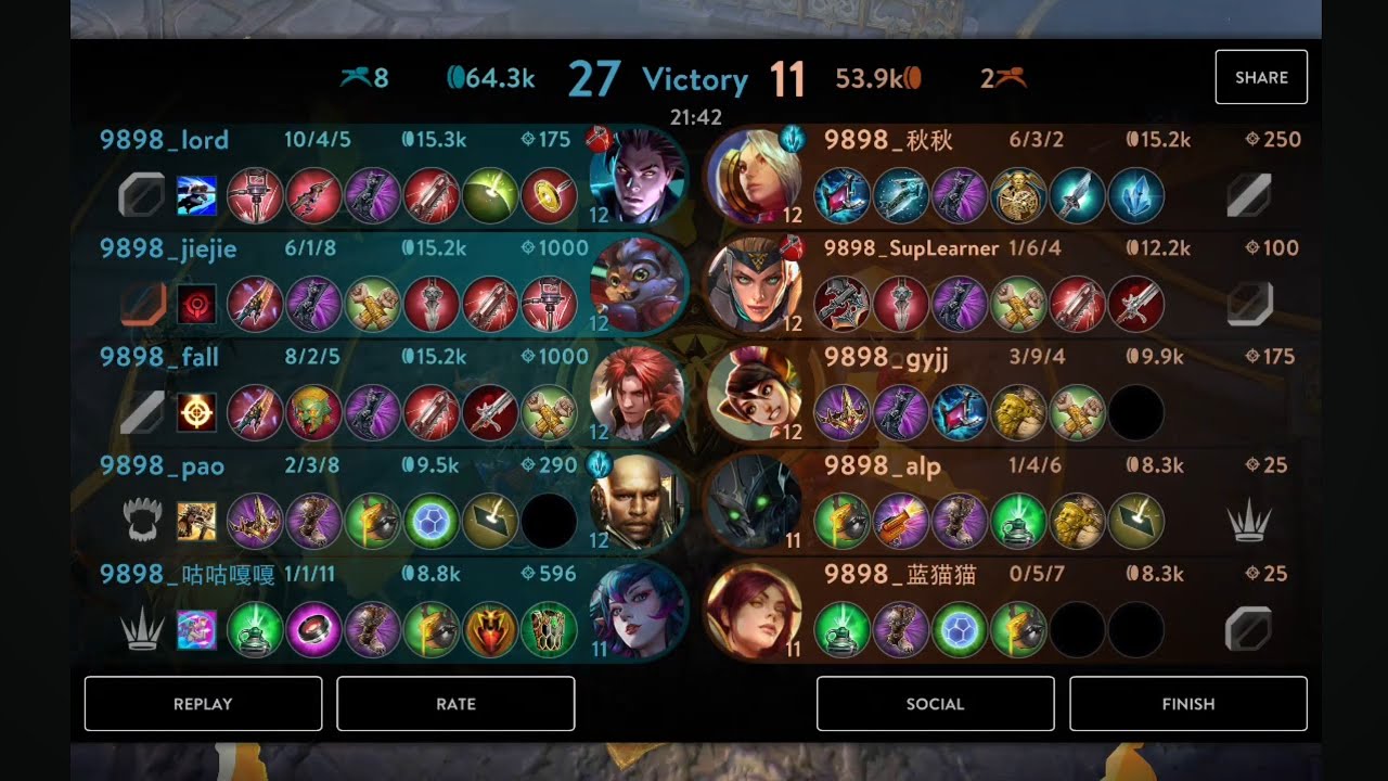 Bot Warhawk WP 🔴 #Vainglory 5v5 #133