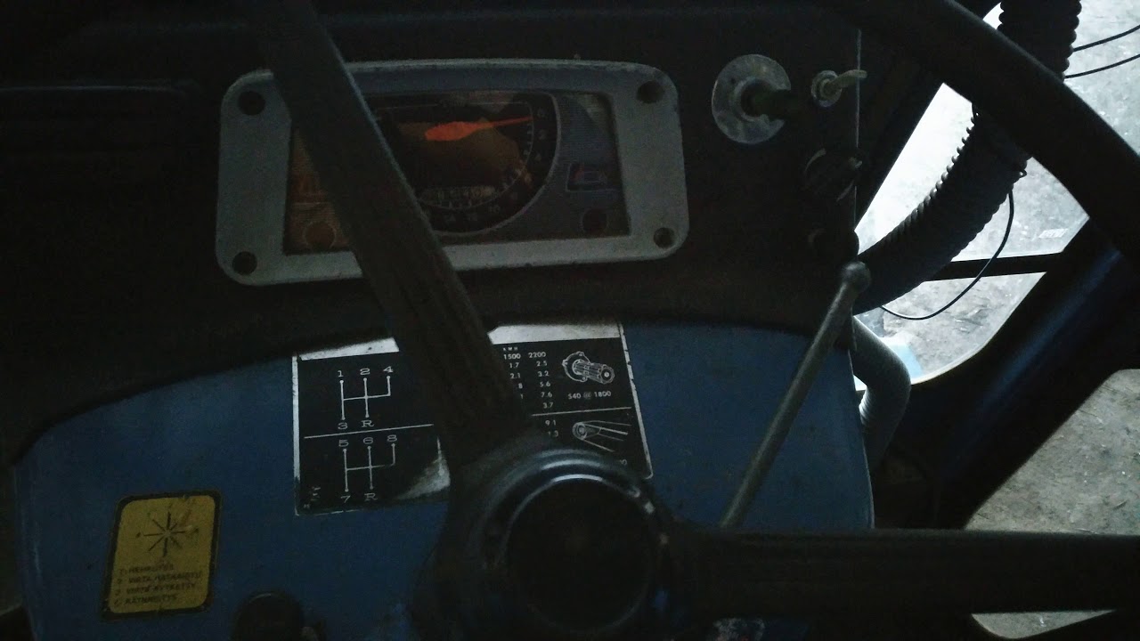 Ford 4000 coldstart -20&deg;C