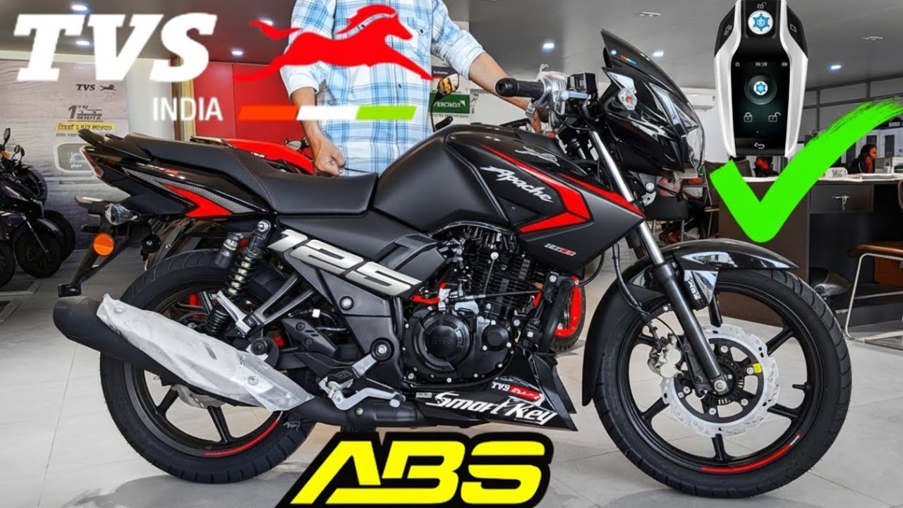 2026 New TVS Apache 125 TFT ABS BS7 Launch | On Road Price | Specs | Review | Looks @MiteOfBikes