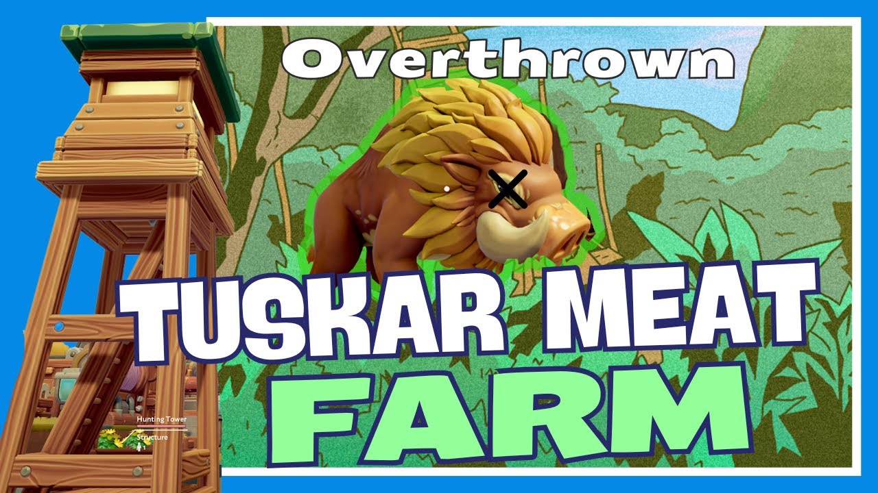 How to build a Meat Farm in Overthrown. @Overthrown