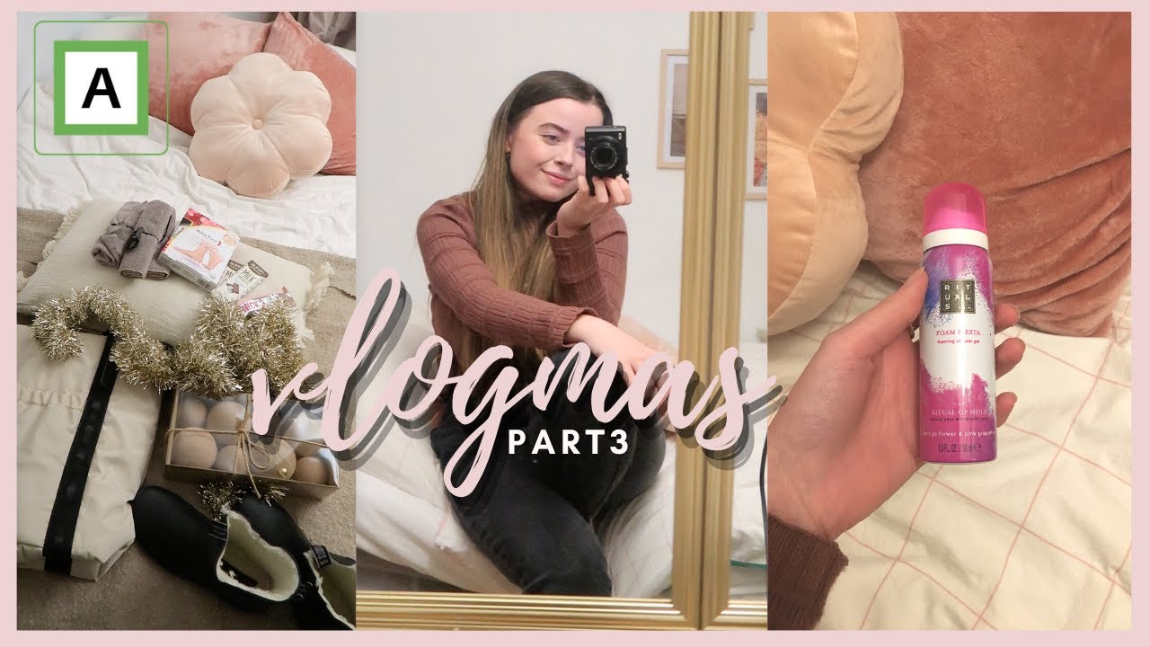 VLOGMAS day 15, 16 & 17! christmas gifts, shopping and haul | french youtuber/french vlog