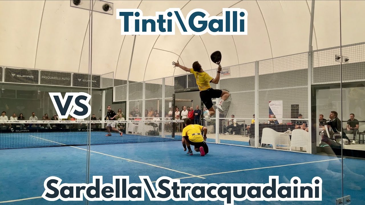 TINTI\GALLI VS SARDELLA\STRACQUADAINI - HIGHLIGHTS SERIE A PADEL 2025