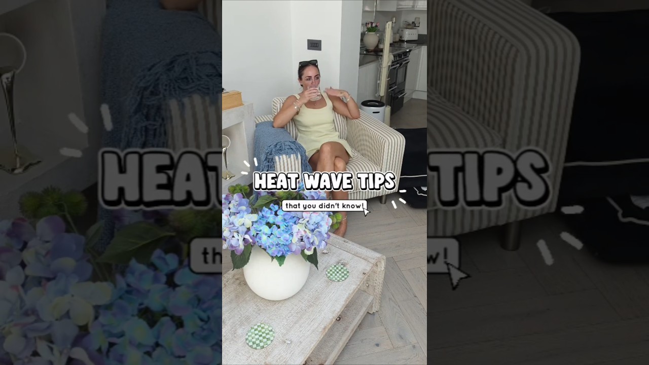 Heat wave tips to keep your home cool 🧊🥶❄️#heatwavetips #heatwave #keepingcool