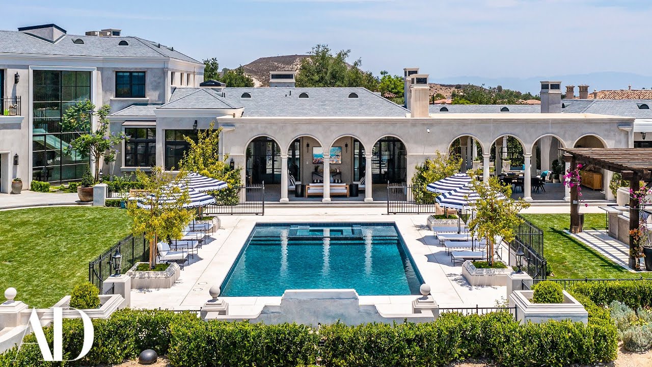 Inside An NFL Star's $30,000,000 Mountaintop Estate | On The Market | Architectural Digest