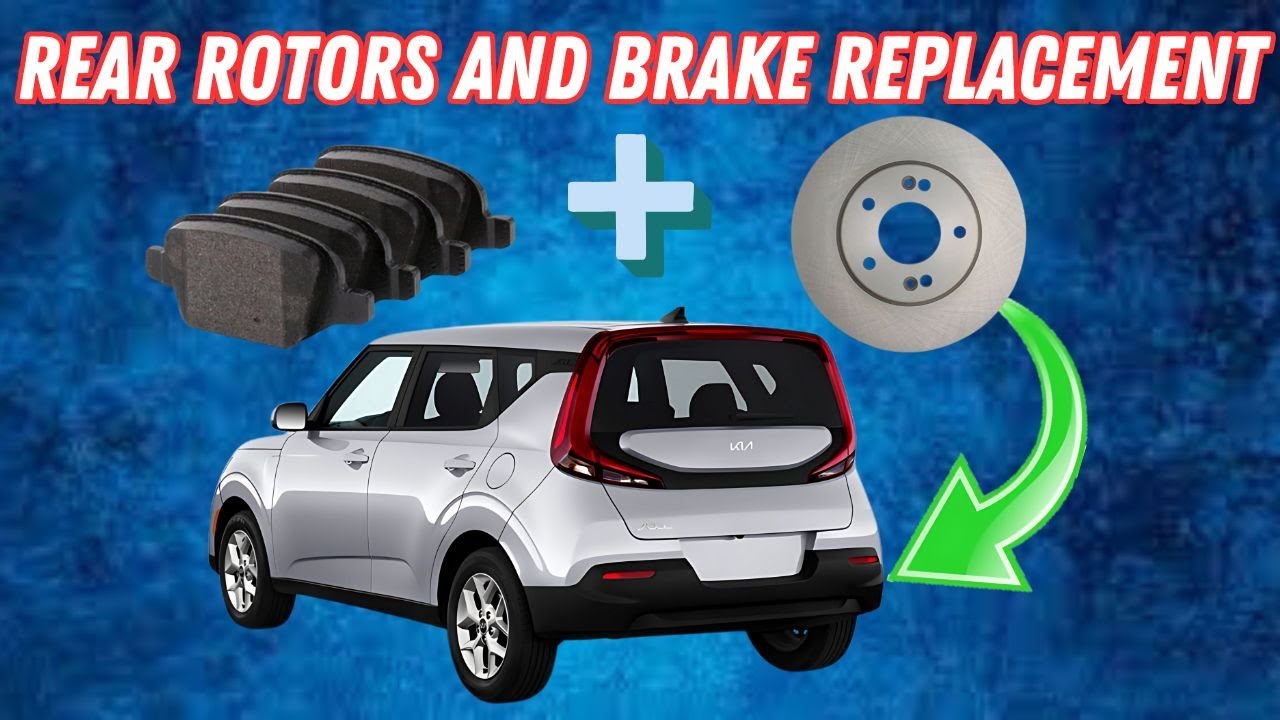 How to Replace Rear Rotors & Brake Pads on a 2020+ Kia Soul (3rd Gen)