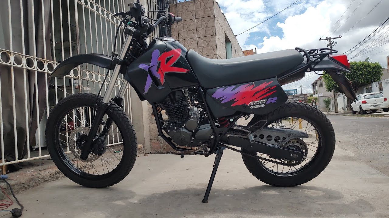 Xr 200 com motor de XRE 300 e cabeçote de Sahara 300 como ficou o projeto?