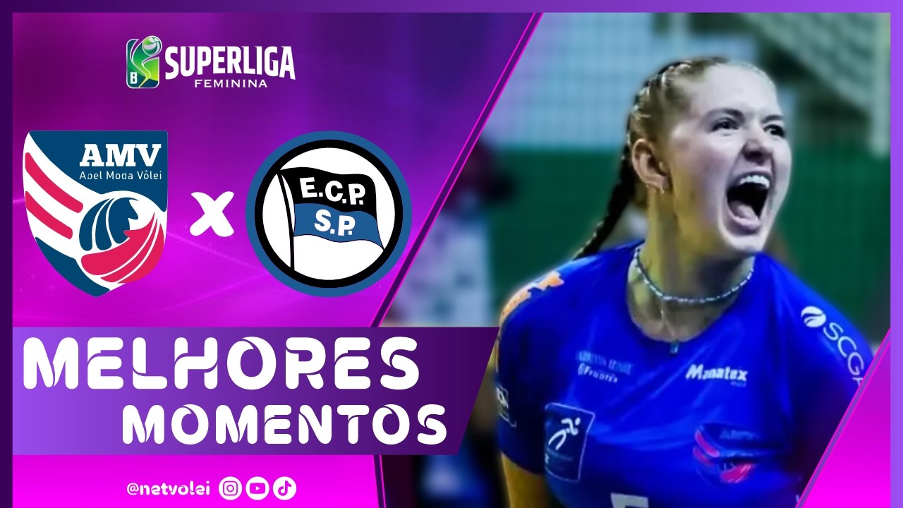 ABEL MODA CAMPE&Atilde;O | ABEL MODA 3x2 PINHEIROS | Melhores Momentos | Final Superliga B Feminina 25/26