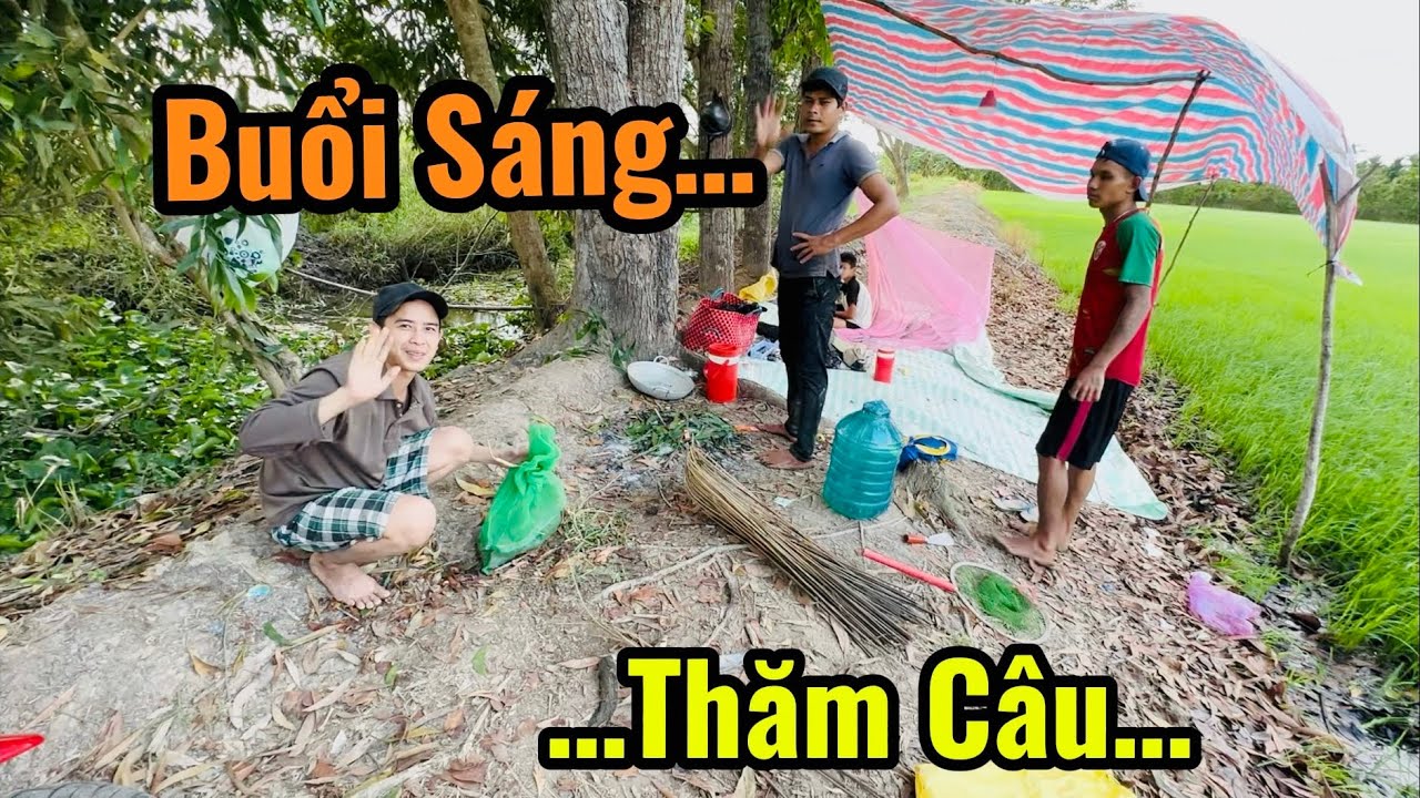 Thăm Câu Buổi Sáng về Nấu Bún nước lèo Mẹ Nấu ngon lành…../Bồ tỏi sb