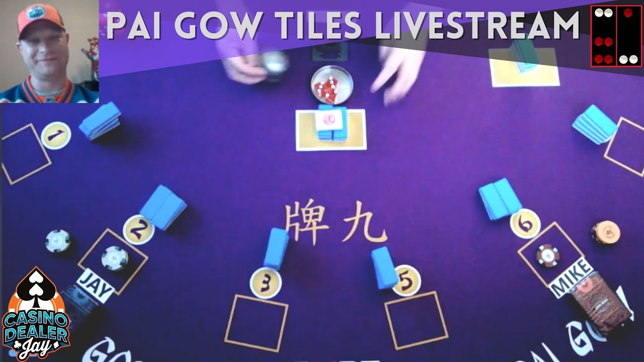 Pai Gow Tiles Livestream - 8 Hands - Casino Dealer - Session #3.