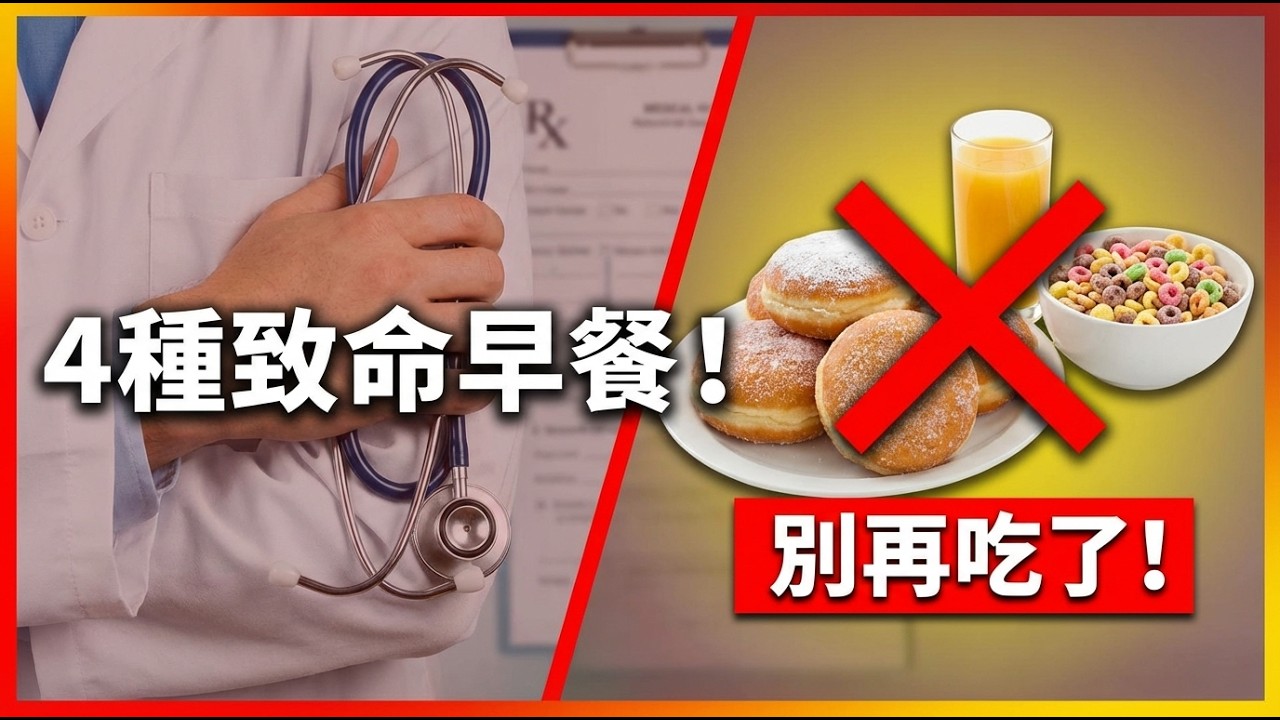 一碗白粥，奪走她的腎與心？醫師點名4大地雷早餐，第3種你可能天天在吃