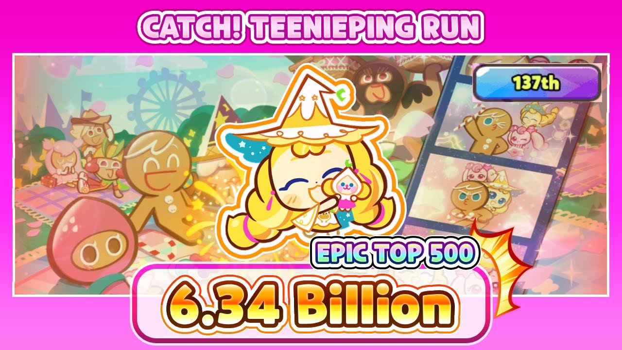 [Breakout-Event] Catch! Teenieping Run Epic Combi & FullRun | 6.34 Billion