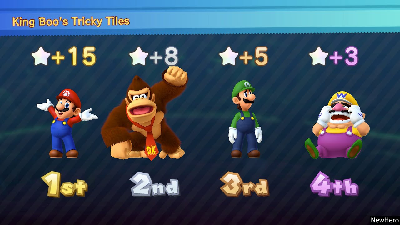 Mario Party 10 - Mario Vs. Luigi Vs. Donkey Kong Vs. Wario | Mushroom Park