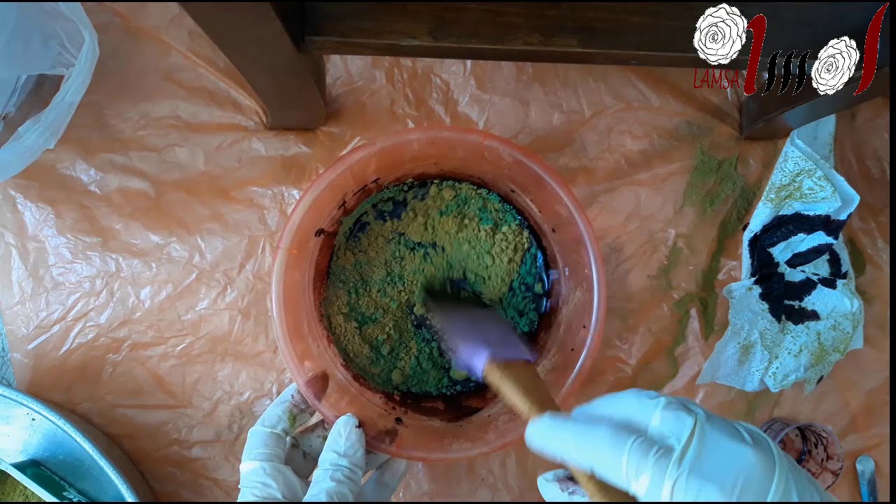 الطريقة الصحيحة لعمل الحناء الهندية Henna paste at home